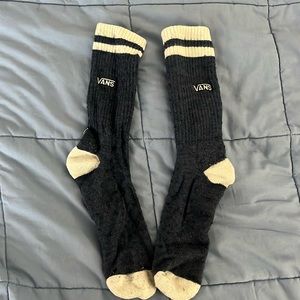 Vans blue and white socks